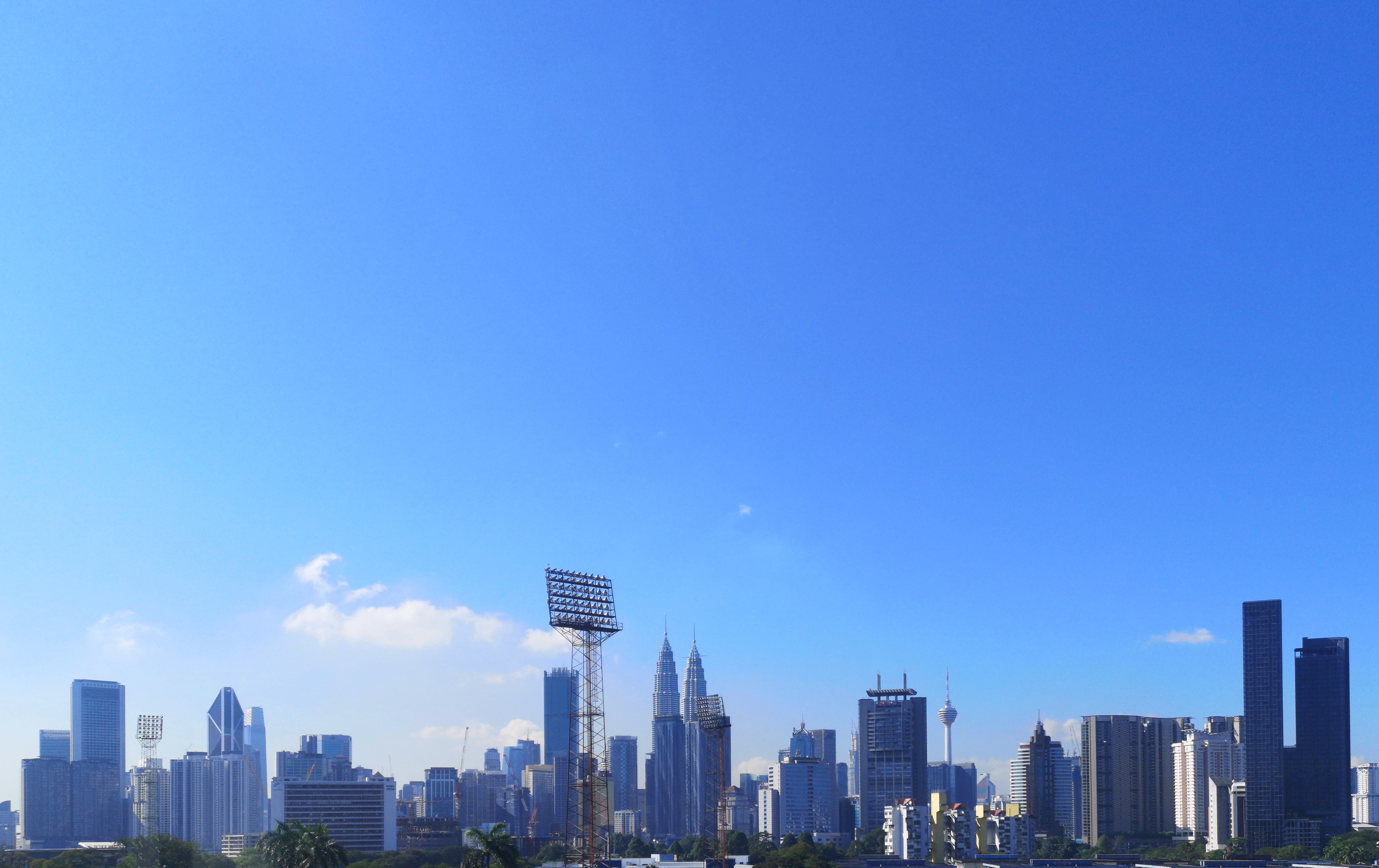 Modern campus buildings